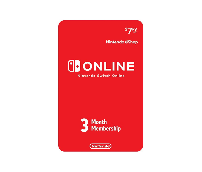 Nintendo Switch Online 3-Month Membership (USA Region)